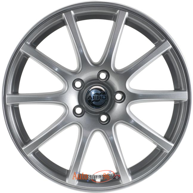 Aero A1251 6x15 5*108 ET38 DIA67.1 Silver Литой. Silver