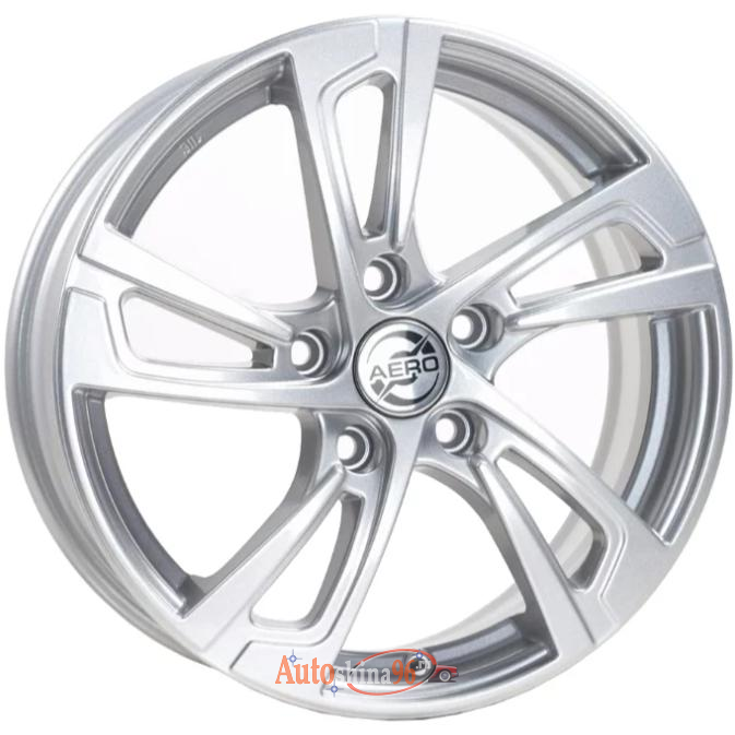 Aero A1604 6.5x16 5*114.3 ET38 DIA67.1 Silver Литой. Silver