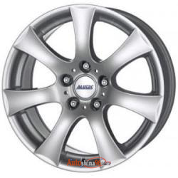 Alutec V8 8.5x18 5*120 ET45 DIA72.6 Polar Silver Литой. Polar Silver