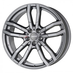 Alutec DriveX 9.5x21 5*112 ET53 DIA66.6 Metal Grey Front Polished Литой. Metal Grey Front Polished