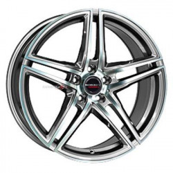 Borbet XRT 8x17/5x112 D72.6 ET45 Red Front Polished