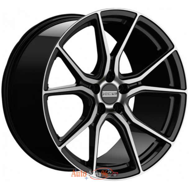 Fondmetal STC-45 8.5x20 5*114.3 ET32 DIA75.1 Black Glossy Machined Литой. Black Glossy Machined