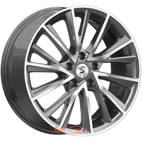 K&K КР010 7.5x18 5*114.3 ET40 DIA66.1 Diamond gloss graphite Литой. Diamond gloss graphite