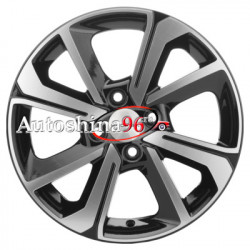 Khomen Wheels KHW1501 6x15/4x100 D54.1 ET46 Grey