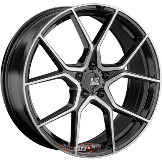 LS FlowForming RC72 8.5x19 5*120 ET41.5 DIA72.6 BKF Литой. BKF