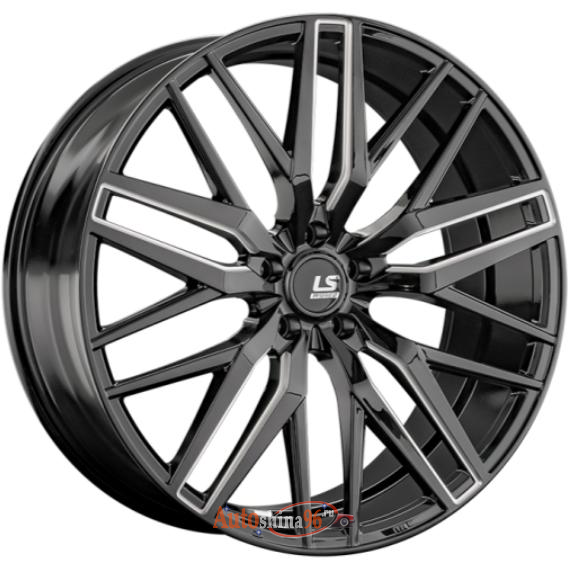 LS FlowForming RC77 9.5x22 5*114.3 ET45 DIA67.1 BK+SSF Литой. BK+SSF