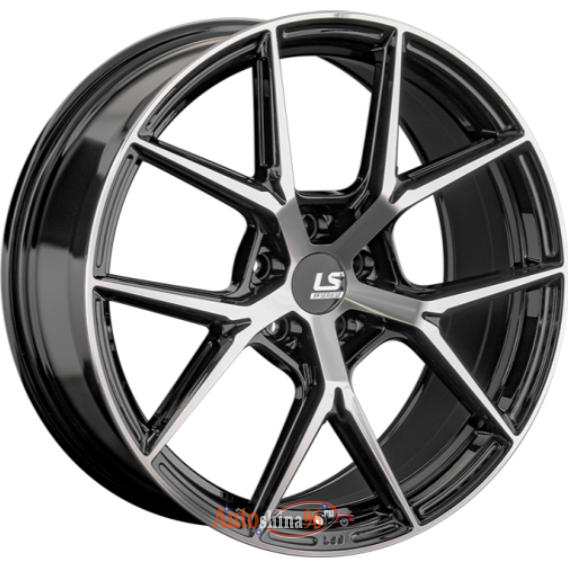 LS FlowForming RC78 8.5x19 5*114.3 ET40 DIA67.1 BKF Литой. BKF