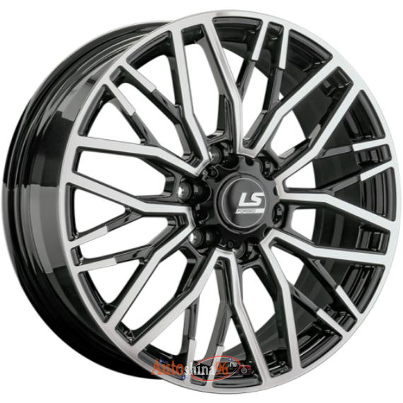 LS Forged FG33 8.5x20 6*139.7 ET36 DIA100.1 BKF Литой. BKF