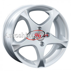 LS Wheels 1065 5.5x14/4x100 D60.1 ET45 Silver