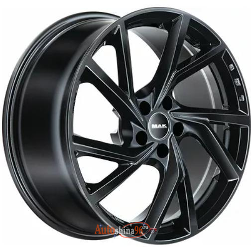 MAK Kassel 7.5x18 5*114.3 ET38 DIA76.1 Gloss Black Литой. Gloss Black