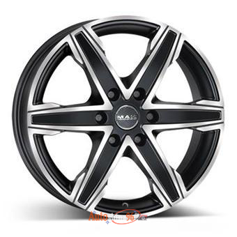 MAK King 6 9x20 6*139.7 ET38 DIA67.1 Ice Black Литой. Ice Black