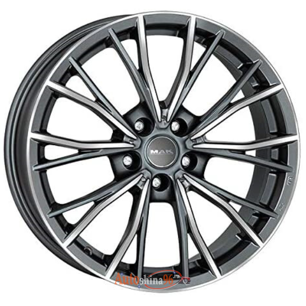 MAK Mark 7.5x17 5*112 ET52 DIA66.6 Gunmetal Mirror Face Литой. Gunmetal Mirror Face