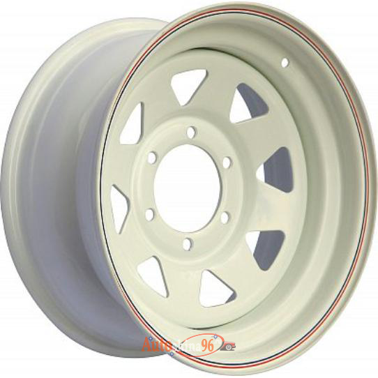 Off Road Wheels Toyota 8x16 5*150 ET-13 DIA110.1 White Штампованный. White