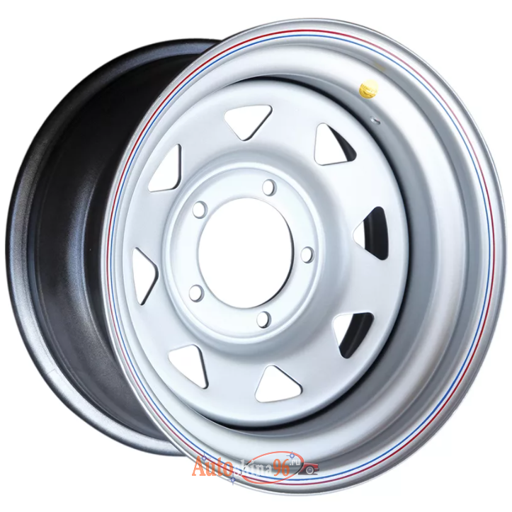 Off Road Wheels УАЗ 8x16 5*139.7 ET-19 DIA110.1 Silver Штампованный. Silver