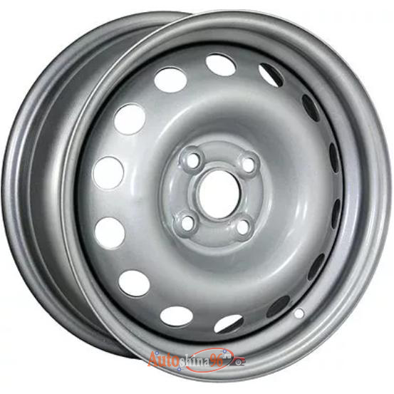 Trebl 52A49A 5.5x14 4*100 ET43 DIA60.1 Silver Штампованный. Silver