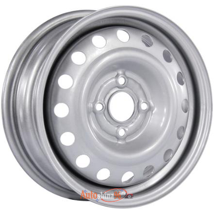 Trebl 53A43C 5.5x14 4*100 ET43 DIA60.1 Silver Штампованный. Silver