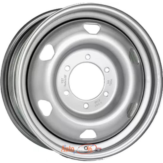 Trebl LT2884D 6.5x16 6*139.7 ET40 DIA109 Silver Штампованный. Silver