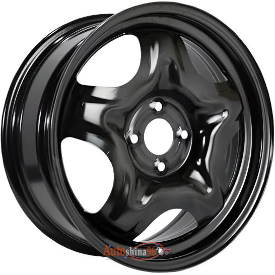 ТЗСК LADA Vesta 6.5x16 4*100 ET50 DIA60.1 Black Штампованный. Black