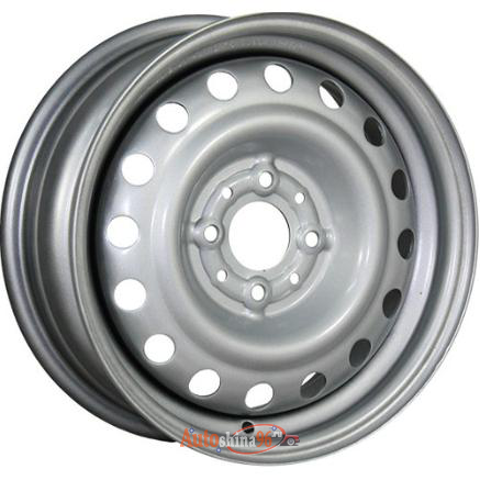 Trebl 53A45V 5.5x14 4*100 ET45 DIA56.1 Silver Штампованный. Silver