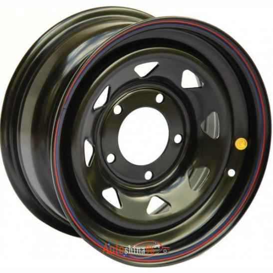 Off Road Wheels Toyota 8x16 5*150 ET0 DIA110.1 Black Штампованный. Black