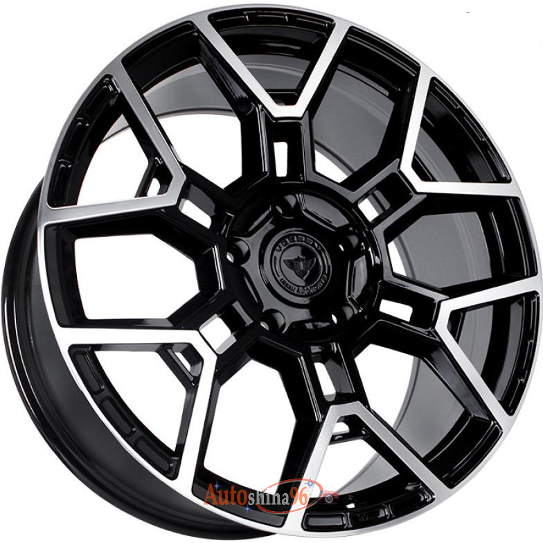 Sakura Wheels YA9554 10x22 5*150 ET45 DIA110.1 BKF Литой. BKF