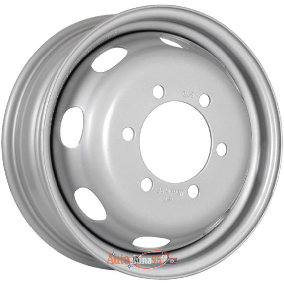 Trebl LT2888D P 5.5x16 6*170 ET106 DIA130.1 Silver Штампованный. Silver