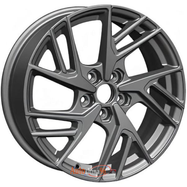 Khomen KHW 1722 6.5x17 5*108 ET33 DIA60.1 Gray Литой. Gray