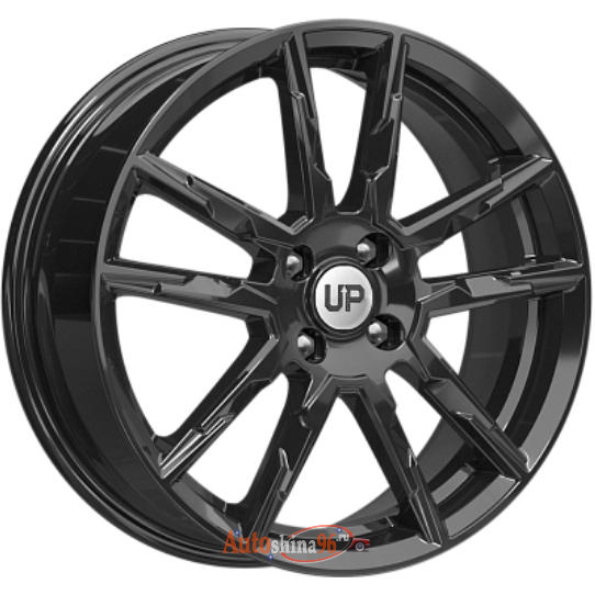 Wheels UP UP107 6.5x17 4*100 ET43 DIA60.1 New Black Литой. New Black