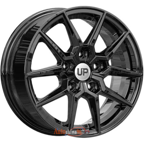 Wheels UP UP117 6.5x15 5*100 ET38 DIA57.1 New Black Литой. New Black