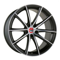 YOUR-wheels E16 5.5x14/4x100 D60.1 ET37 BKF