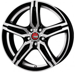 YOUR-wheels E24 5.5x14/4x100 D67.1 ET45 MBF
