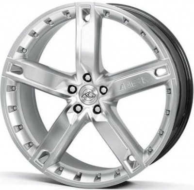 Antera 503 9x20/5x108 D75.1 ET43 Silver Front Polished