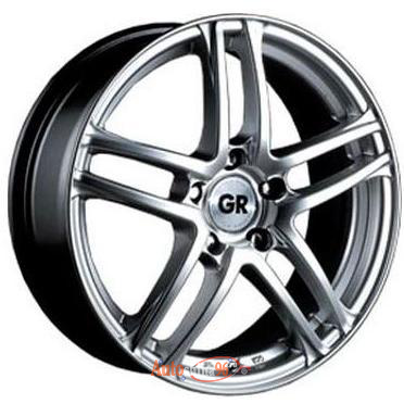 GR Wheels K630 7x16 5*108 ET45 DIA67.1 Silver Литой. Silver