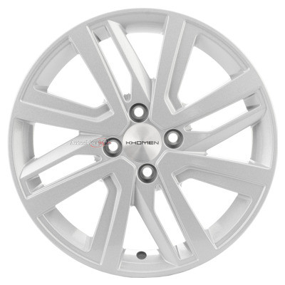 Khomen Wheels KHW1609 6x16/4x100 D54.1 ET46 F-Silver