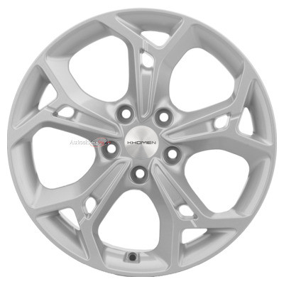 Khomen Wheels KHW1702 7x17/5x114.3 D67.1 ET50 F-Silver
