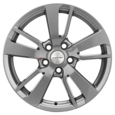 Khomen Wheels KHW1704 7x17/5x114.3 D60.1 ET39 F-Silver