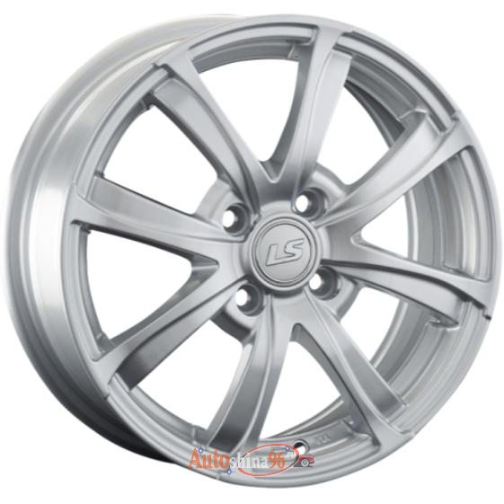 LS 313 6x15 4*100 ET50 DIA60.1 Silver Литой. Silver