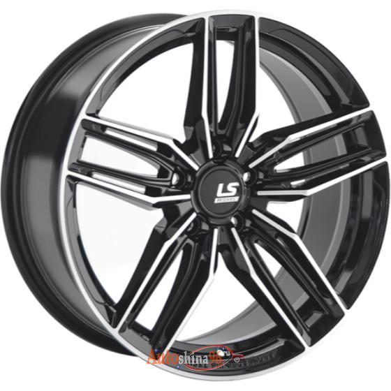 LS FlowForming RC54 8x18 5*112 ET40 DIA66.6 BKF Литой. BKF