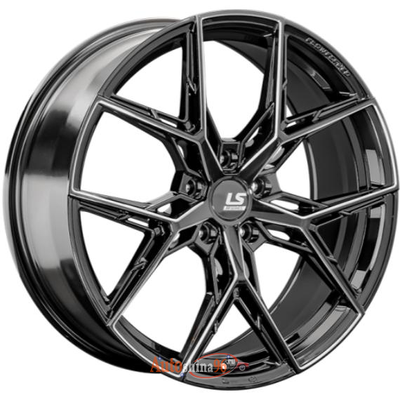 LS FlowForming RC82 8.5x20 5*114.3 ET45 DIA67.1 BK+SSF Литой. BK+SSF