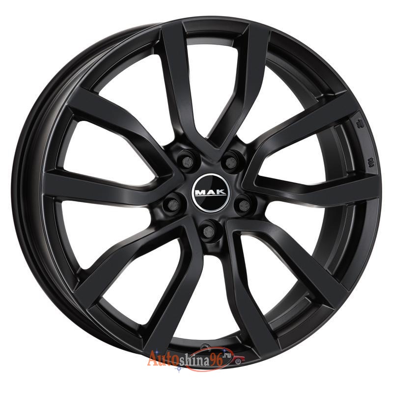 MAK Midlands 8.5x20 5*112 ET20 DIA66.6 Matt Black Литой. Matt Black