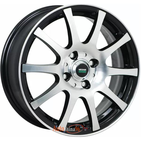 Megami MGM-2 5.5x14 4*100 ET40 DIA54.1 BKF Литой. BKF