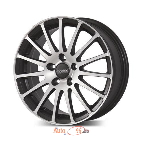 Proma RS 6.5x16 5*114.3 ET43 DIA67.1 Алмаз матовый Литой. Алмаз матовый