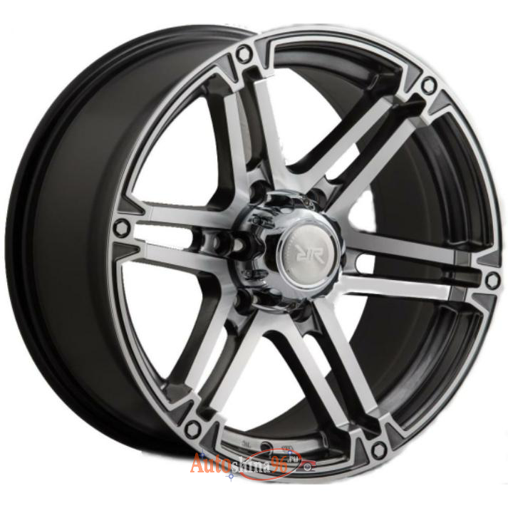 Race Ready CSS8506 9x18 6*139.7 ET20 DIA106.1 BLK/M Литой. BLK/M