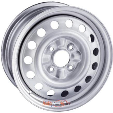 Trebl 4700T 5x13 4*100 ET38 DIA57.1 Silver Штампованный. Silver