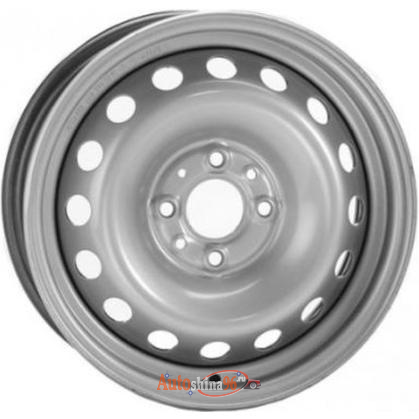 Trebl 6355T 5.5x14 4*108 ET37.5 DIA63.3 Silver Штампованный. Silver