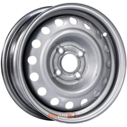 Trebl 7405T 5.5x15 4*100 ET51 DIA54.1 Silver Штампованный. Silver