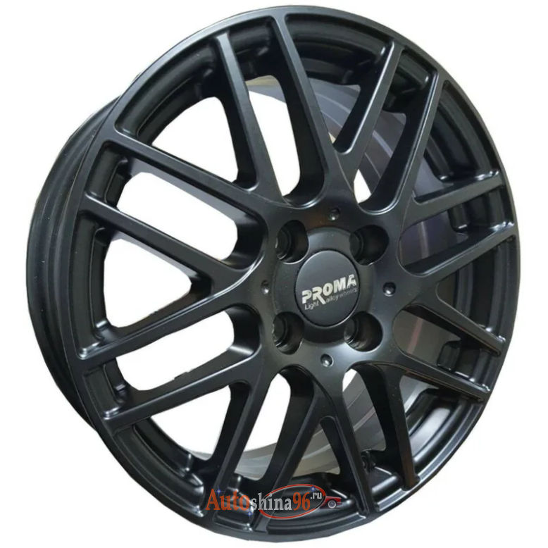 Proma Торнадо 6x15 4*100 ET45 DIA60.1 Черный матовый Литой. Черный матовый