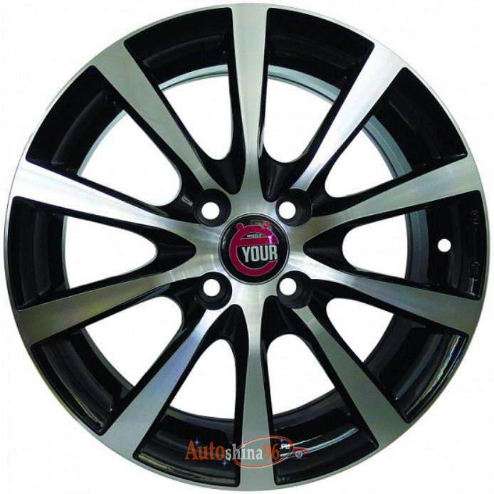 Your Wheels E13 6x15 4*98 ET38 DIA58.6 BKF Литой. BKF