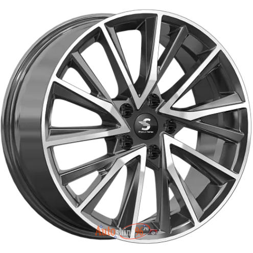 K&K КР010 7.5x18 5*112 ET40 DIA57.1 Diamond black gris Литой. Diamond black gris