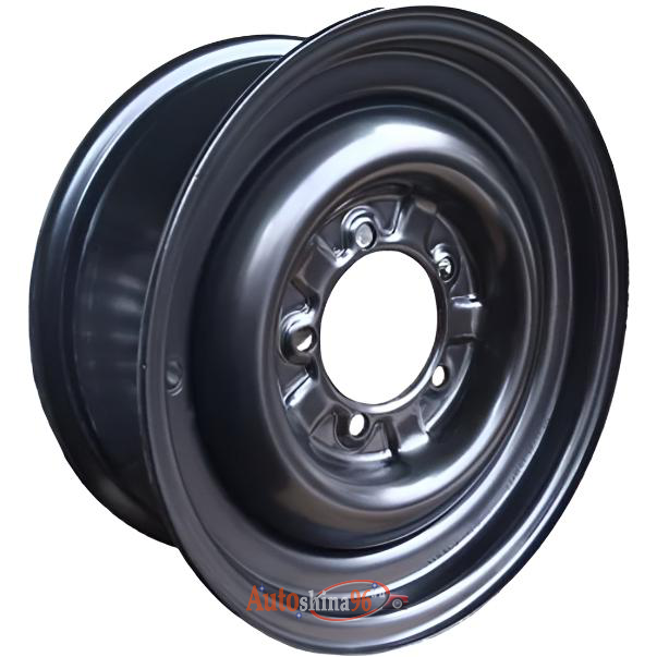 Accuride УАЗ-450 6x15 5*139.7 ET22 DIA108.6 Black Штампованный. Black